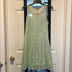 Xhilaration Teal lace dress